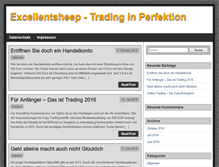 Tablet Screenshot of excellentsheep.com